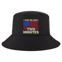 Kash Patel YouVe Got Two Minutes Interview Quote Humor Cool Comfort Performance Bucket Hat