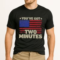 Kash Patel YouVe Got Two Minutes Interview Quote Humor Performance Shirt
