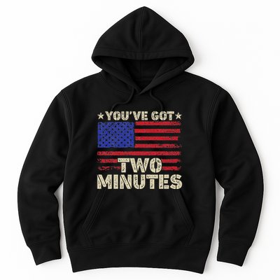 Kash Patel YouVe Got Two Minutes Interview Quote Humor Hoodie