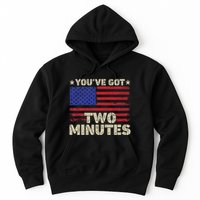 Kash Patel YouVe Got Two Minutes Interview Quote Humor Hoodie