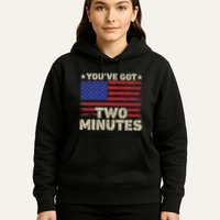 Kash Patel YouVe Got Two Minutes Interview Quote Humor Hoodie