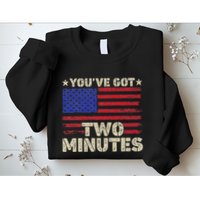 Kash Patel YouVe Got Two Minutes Interview Quote Humor Sweatshirt