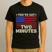 Kash Patel YouVe Got Two Minutes Interview Quote Humor T-Shirt