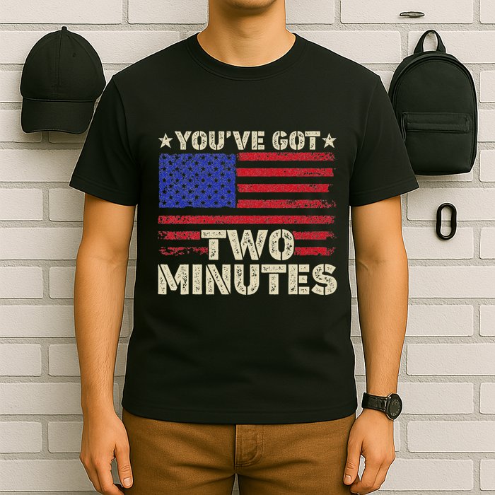 Kash Patel YouVe Got Two Minutes Interview Quote Humor T-Shirt