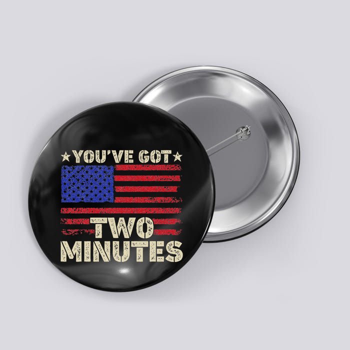 Kash Patel YouVe Got Two Minutes Interview Quote Humor Button