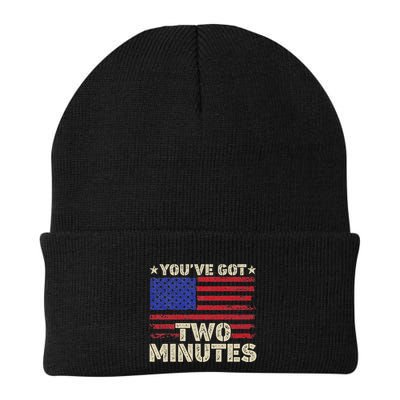 Kash Patel YouVe Got Two Minutes Interview Quote Humor Beanie