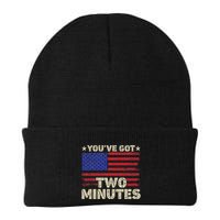 Kash Patel YouVe Got Two Minutes Interview Quote Humor Beanie