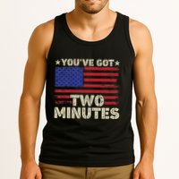 Kash Patel YouVe Got Two Minutes Interview Quote Humor Tank Top