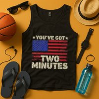 Kash Patel YouVe Got Two Minutes Interview Quote Humor Tank Top
