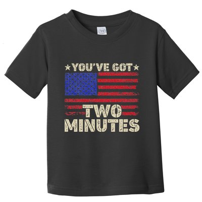 Kash Patel YouVe Got Two Minutes Interview Quote Humor Toddler T-Shirt