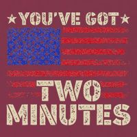 Kash Patel YouVe Got Two Minutes Interview Quote Humor 16oz Travel Tumbler