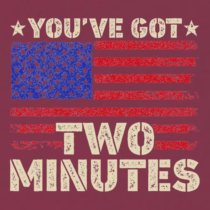 Kash Patel YouVe Got Two Minutes Interview Quote Humor 16oz Travel Tumbler
