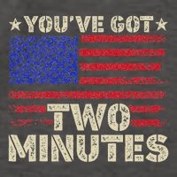 Kash Patel YouVe Got Two Minutes Interview Quote Humor Vector Backpack