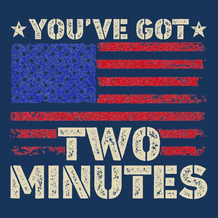 Kash Patel YouVe Got Two Minutes Interview Quote Humor Infant Baby Jersey Bodysuit