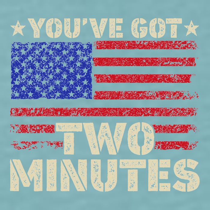 Kash Patel YouVe Got Two Minutes Interview Quote Humor Sueded Cloud Jersey T-Shirt