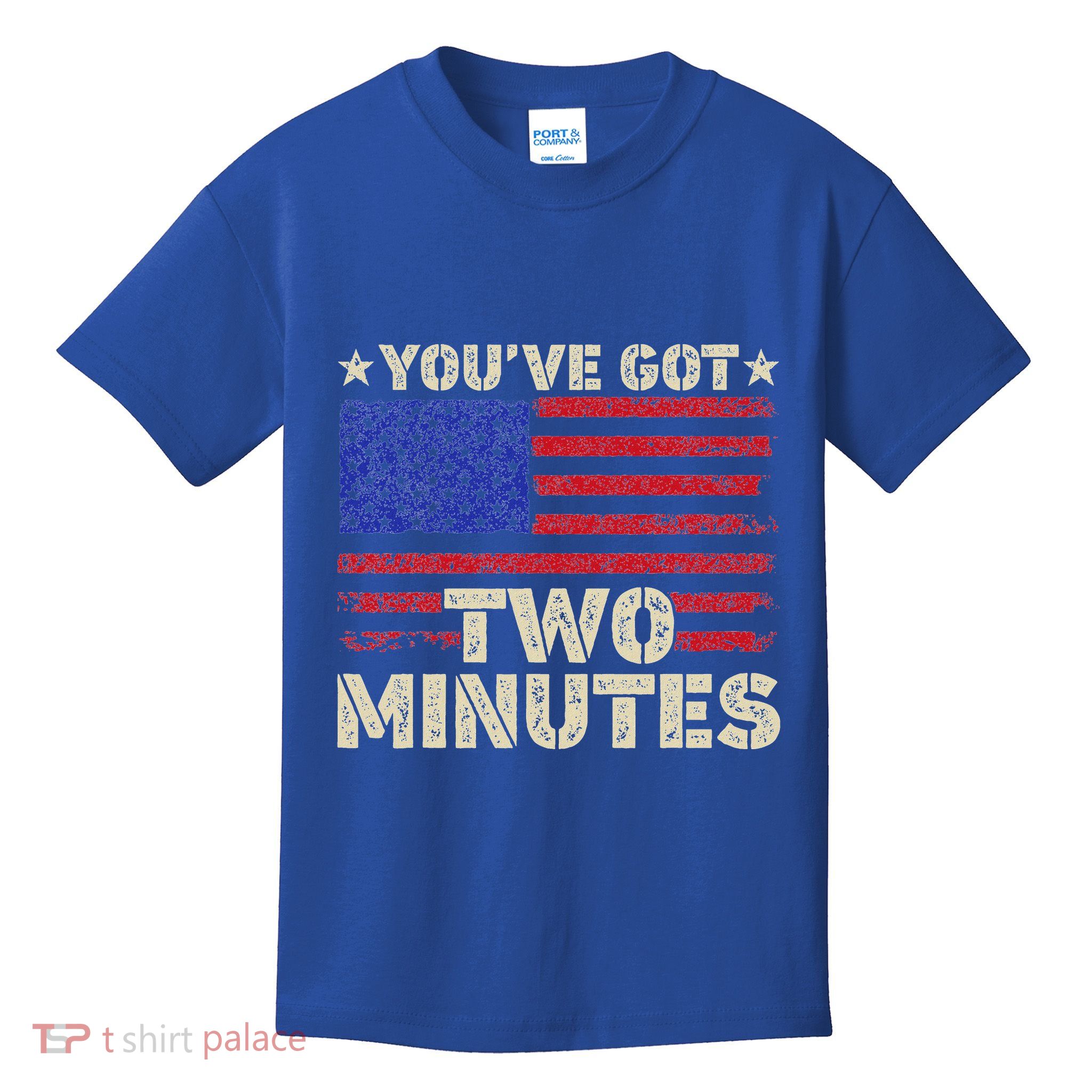 Kash Patel YouVe Got Two Minutes Interview Kids T-Shirt