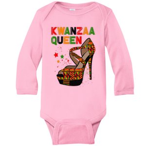 Kwanzaa Queen African American Africa Pride Black  Baby Long Sleeve Bodysuit