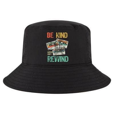 Kindness Quote Be Kind Words DonT Rewind Inspirational Cool Comfort Performance Bucket Hat