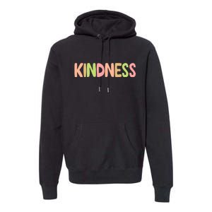 Kindness Quote Colorful Premium Hoodie