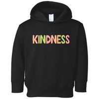 Kindness Quote Colorful Toddler Hoodie