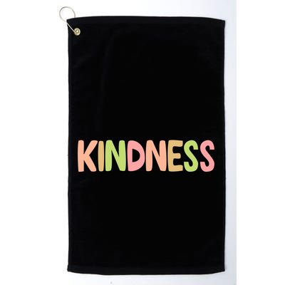 Kindness Quote Colorful Golf Towel