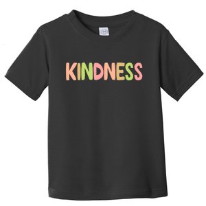 Kindness Quote Colorful Toddler T-Shirt