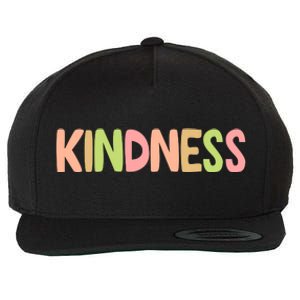 Kindness Quote Colorful Wool Snapback Cap