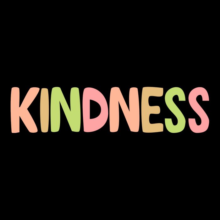 Kindness Quote Colorful Zip Tote Bag