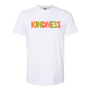 Kindness Quote Colorful Softstyle CVC T-Shirt