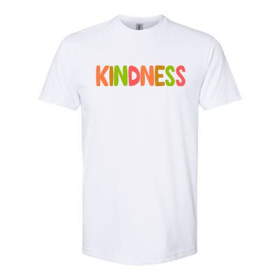 Kindness Quote Colorful Softstyle® CVC T-Shirt