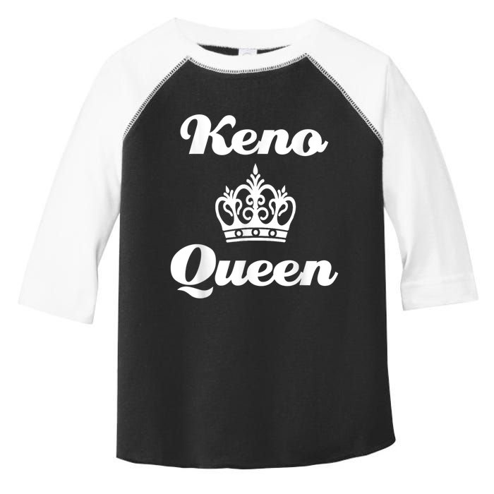 Keno Queen Casino Lover Toddler Fine Jersey T-Shirt