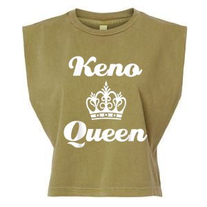 Keno Queen Casino Lover Garment-Dyed Women's Muscle Tee