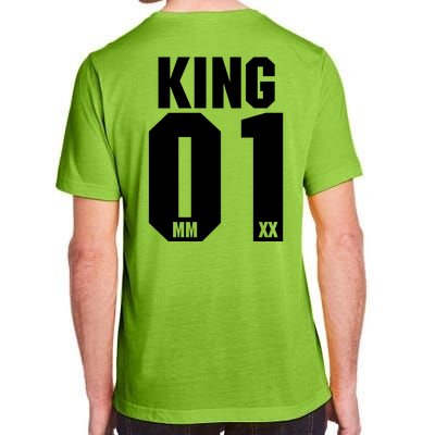 King & Queen 01 Family Matching Outfits King Dad Adult ChromaSoft Performance T-Shirt