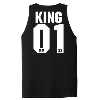 King & Queen 01 Family Matching Outfits King Dad PosiCharge Competitor Tank