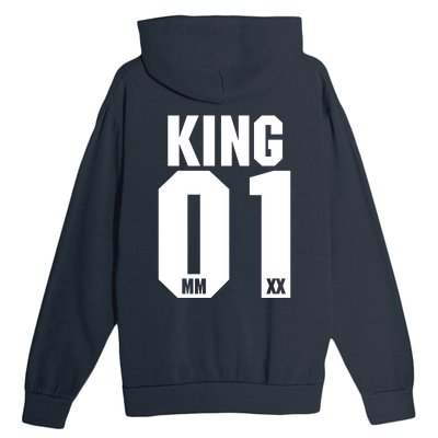 King & Queen 01 Family Matching Outfits King Dad Urban Pullover Hoodie