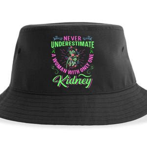 Kidney Quote For A Kidney Donor Lady Sustainable Bucket Hat