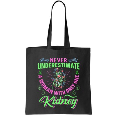 Kidney Quote For A Kidney Donor Lady Bag
