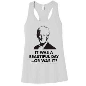 Keith Quotes It Was A Beautiful Day... Or Was It Women's Racerback Tank