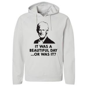 Keith Quotes It Was A Beautiful Day... Or Was It Performance Fleece Hoodie