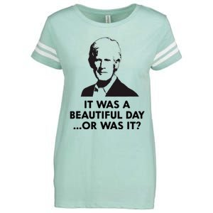 Keith Quotes It Was A Beautiful Day... Or Was It Enza Ladies Jersey Football T-Shirt