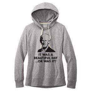 Keith Quotes It Was A Beautiful Day... Or Was It Women's Fleece Hoodie