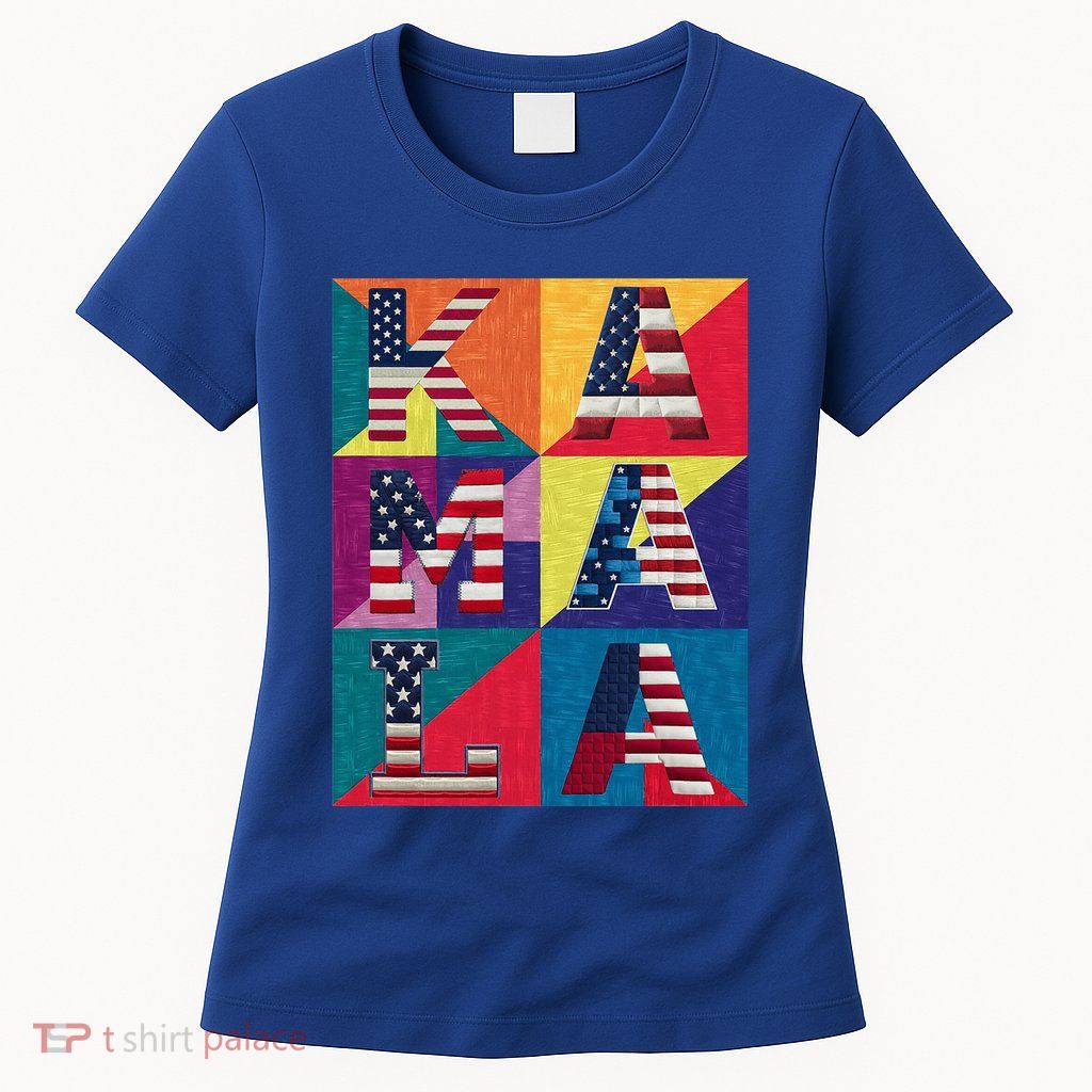 Kamala Quilt Womens T-Shirt