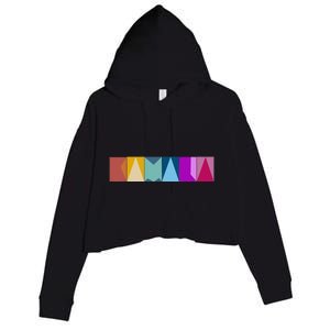 Kamala Quilted Crop Fleece Hoodie