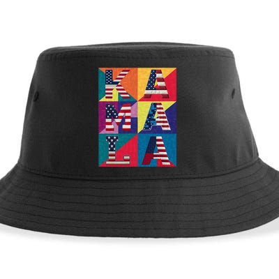 Kamala Quilt Sustainable Bucket Hat