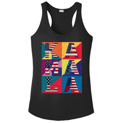 Kamala Quilt Ladies PosiCharge Competitor Racerback Tank