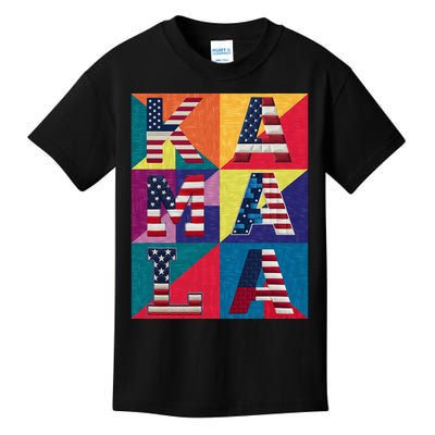 Kamala Quilt Kids T-Shirt