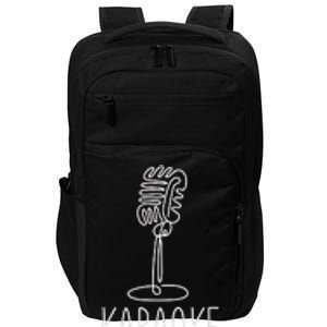 Karaoke Queen Microphone Musical Impact Tech Backpack