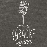 Karaoke Queen Microphone Musical Cotton Canvas Backpack