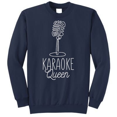 Karaoke Queen Microphone Musical Sweatshirt