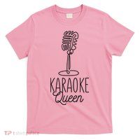 Karaoke Queen Microphone Musical T-Shirt